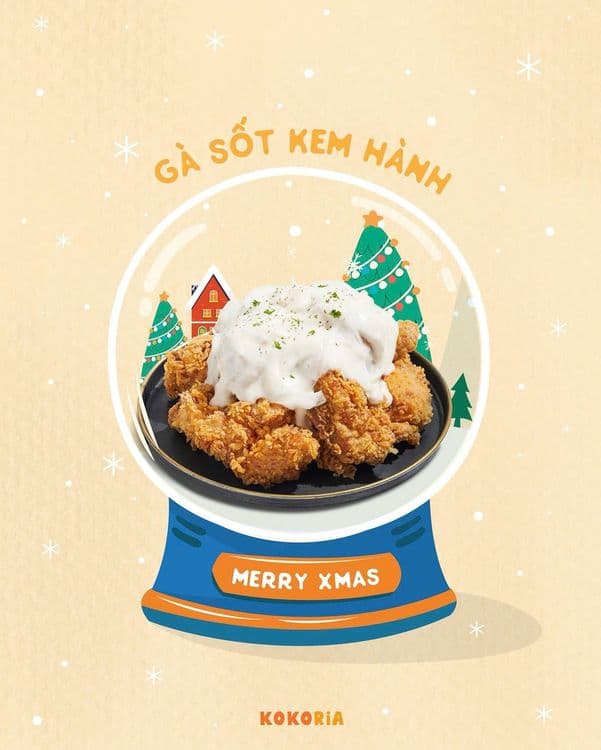 Gà sốt kem