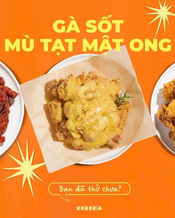 Gà sốt mật ong